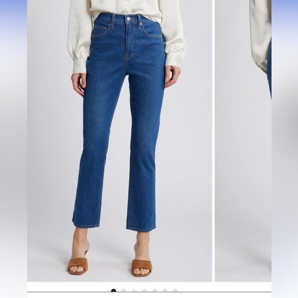 Veronica Beard Alenah Straight Leg Jeans- 26 - Picture 1 of 8